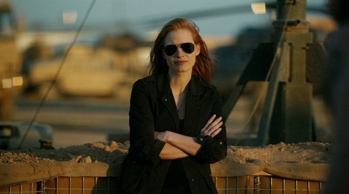 Jessica Chastain en La noche más oscura