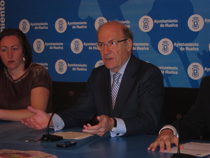 El alcalde de Huelva, Pedro Rodríguez (PP). 