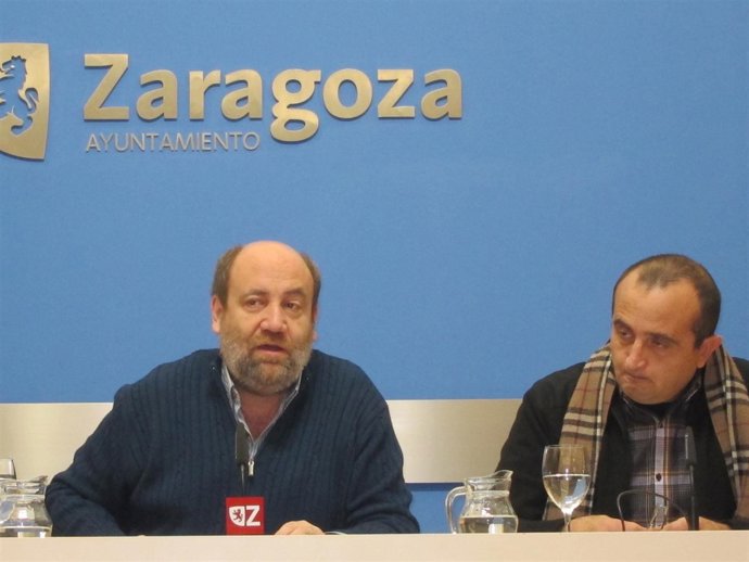 José Manuel Alonso y Raúl Ariza (IU)