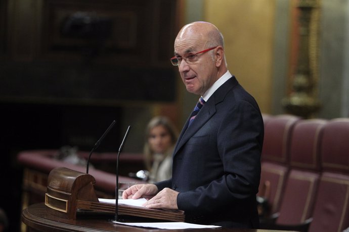 portavoz de CiU, Josep Antoni Duran i Lleida, en el Congreso