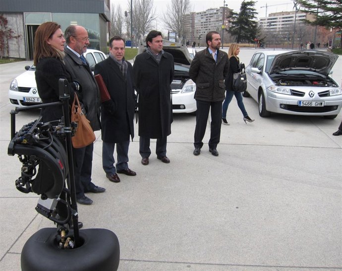 Presentación de coches equipados para utilizar autogas