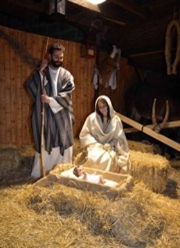 Una imagen del Belén Viviente