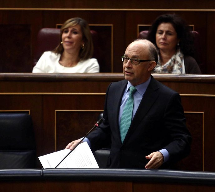 Cristóbal Montoro en el Congreso