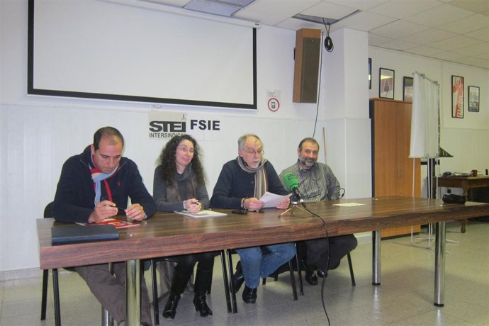 Representantes De USO, FSIE, STEI Y FE CCOO