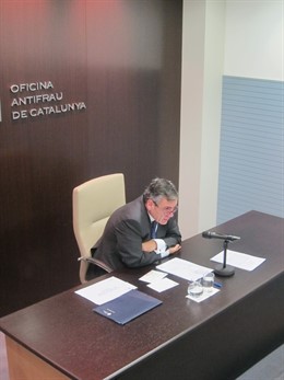El director de la Oficina Antifraude de Catalunya, Daniel de Alfonso