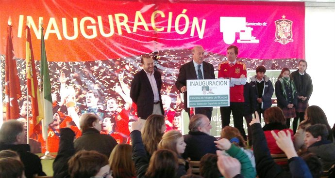 Vicente Del Bosque en Boadilla del Monte