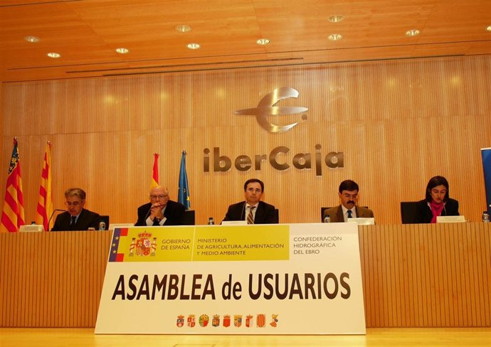 Asamblea de Usuarios de la CHE celebrada en Ibercaja