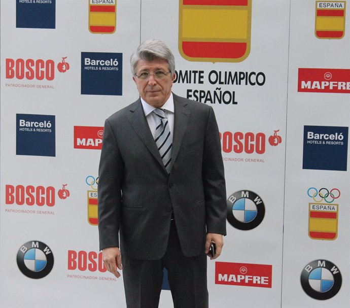 Enrique Cerezo en la Gala Centenario del COE 