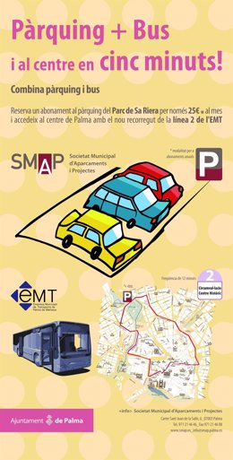 Cartel iniciativa SMAP y EMT