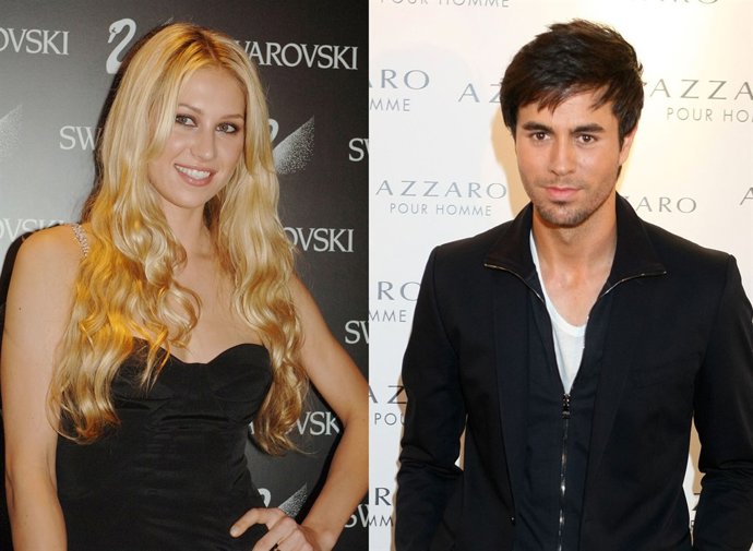 Enrique Iglesias y Anna Kournikova