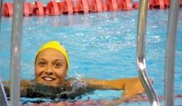 La nadadora española Duane da Rocha