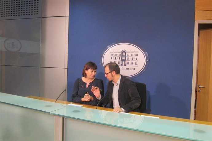 Francina Armengol y Biel Barceló