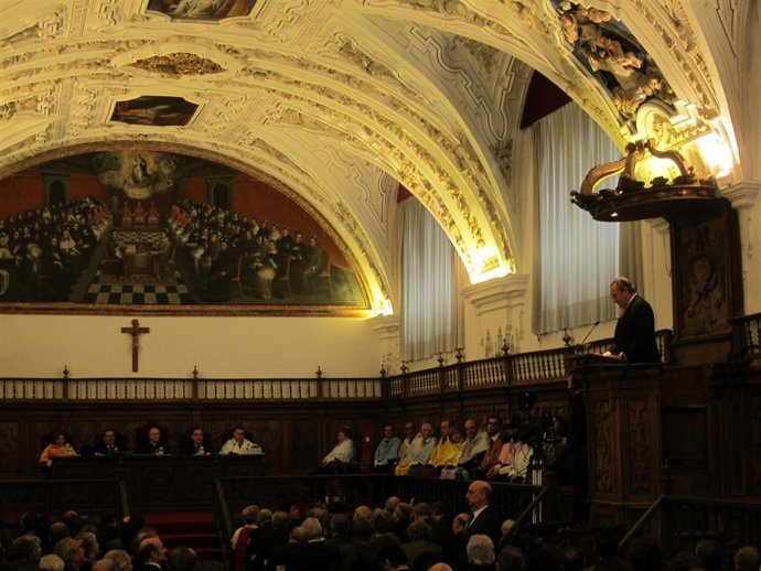Intervención de Martínez en la entrega de la Medalla de Oro de la UPSA