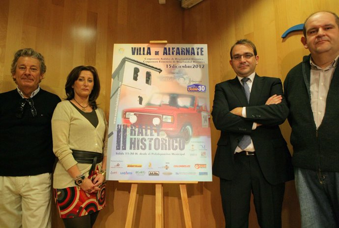 Presentación del Rally 'Villa de Alfarnate'