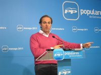 El PP espera que la comparecencia de Vara en la comisión de Feval esclarezca "abusos" durante la gestión socialista