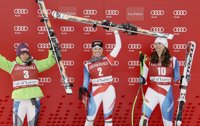 Esquí.- La suiza Lara Gut se impone en el descenso de Val d'Isere y Carolina Ruiz termina vigésimo primera