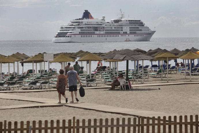 Imagen del crucero alemán