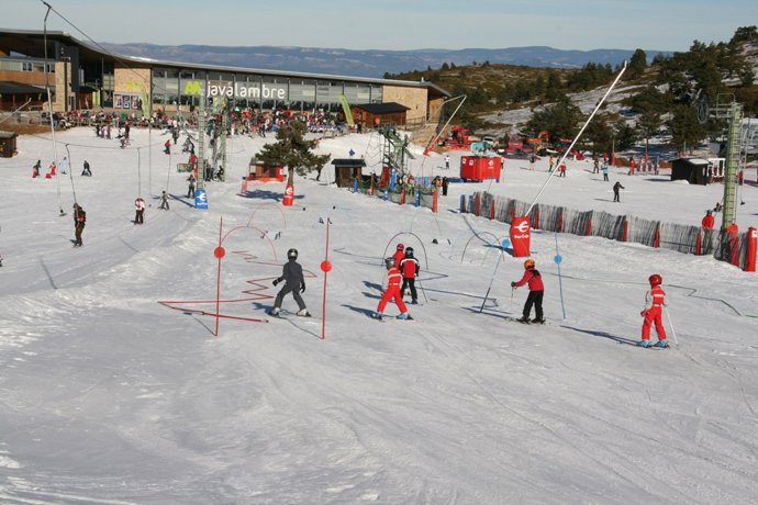 Estacion Esqui Valdelinares Circuito De Habilidad