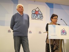 Guillerme Vázquez y Olaia Fernández Davila (BNG)