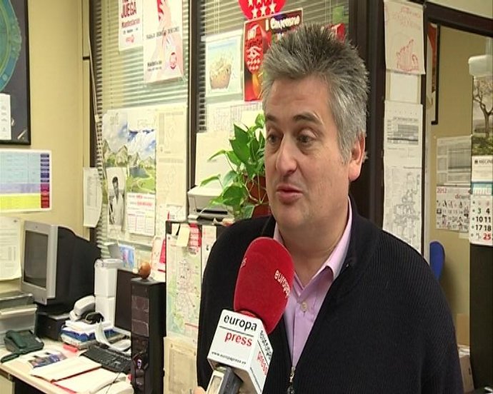 El secretario general de UGT Metro de Madrid, Teodoro Piñuela,