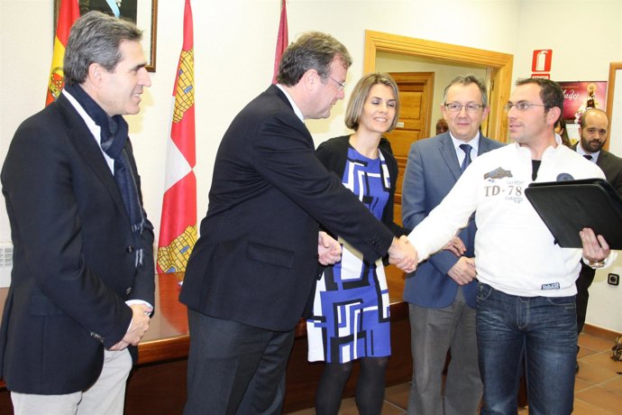 Entrega de llaves en Abades (Segovia). 