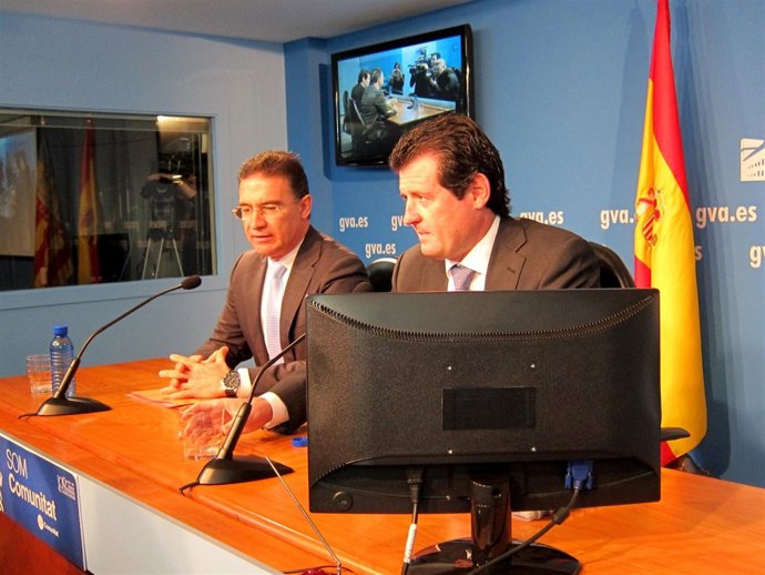 Castellano y Císcar en rueda de prensa