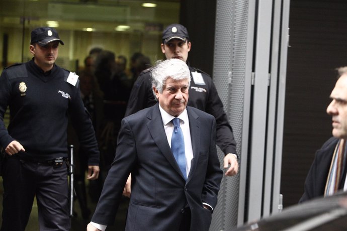 Arturo Fernández declara por el caso Bankia
