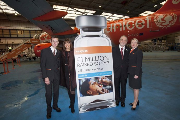 Alianza easyJet y Unicef