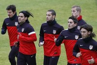 Fútbol.- Adrián y 'Cebolla' Rodríguez, ausentes del entrenamiento de cara al Camp Nou