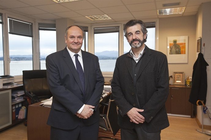 El consejero de Medio Ambiente y el presidente de la Fundación Oso Pardo