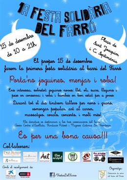 Festa Solidaria del barrio del Farró de Barcelona