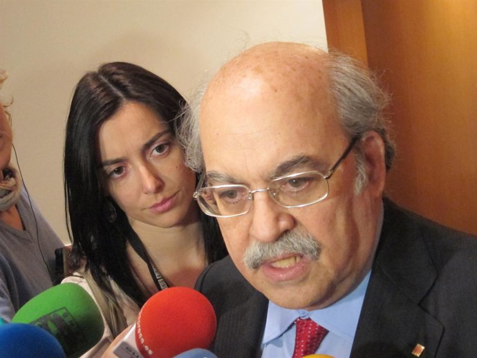 El conseller de Economía de la Generalitat, Andreu-Mas Colell