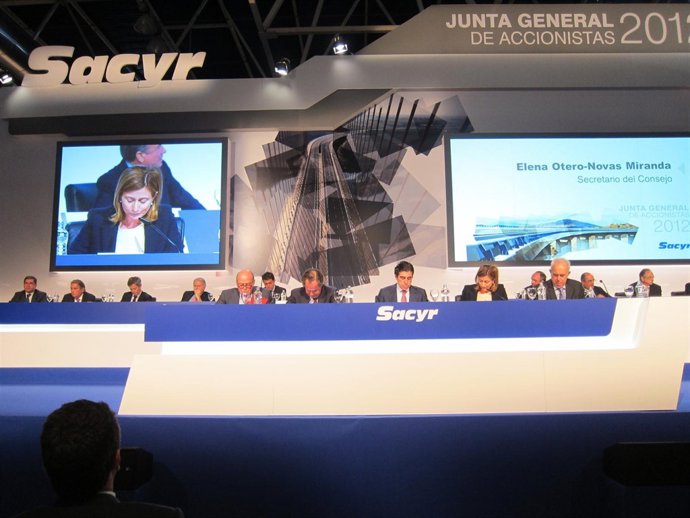 Junta De Accionistas De Sacyr 2012