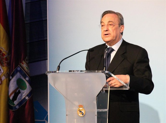 Florentino Pérez acto Ciudad Deportiva Real Madrid 