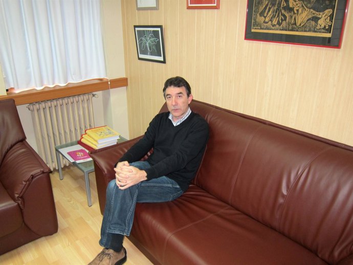 El secretario general de CC.OO en Castilla y León, Ángel Hernández