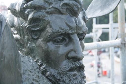 Estatua del Cid en el Prado 
