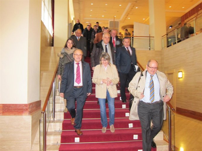 Rosa Quintana acude a la jornada de aniversario de Aetinape