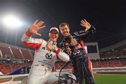 Michael Schumacher y Sebastian Vettel