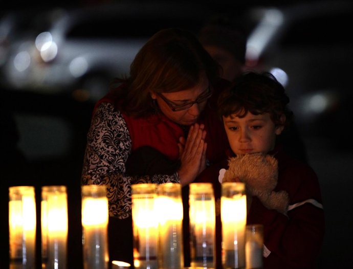 Familiares de las víctimas de Newtown 