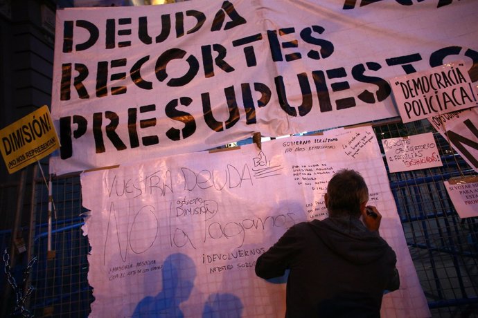 Manifestación del 25S cerca del Congreso y Neptuno