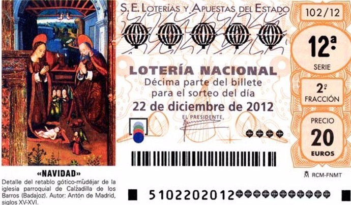 Lotería 2012