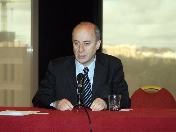 Agustín Martín Santos, presidente de la Federación Española de Voleibol