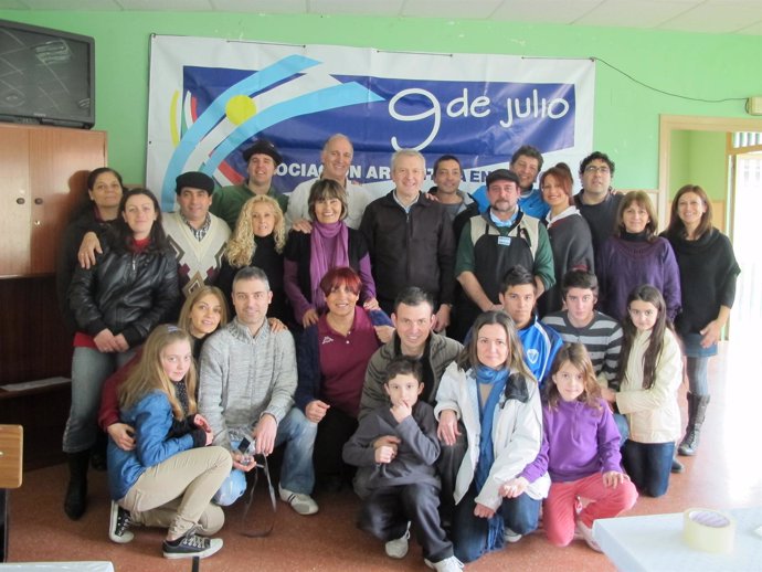 Del Río participa en los actos de la Asociación de Argentinos en La Rioja