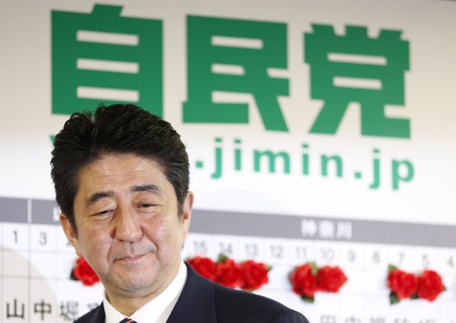 El líder del Partido Liberal Democrático de Japón (PLD), Shinzo Abe