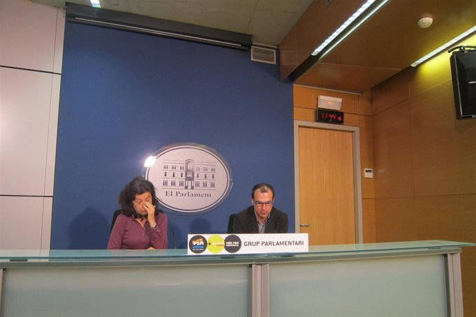 Biel Barceló y Fina Santiago