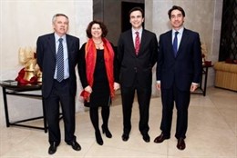 Antonio Bosch, Socio Responsable en Baleares de Ernst & Young; Lourdes Cardona