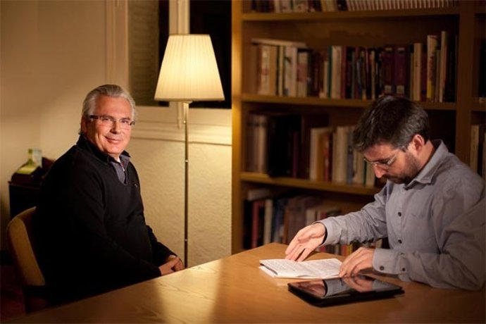 Baltasar Garzón con Jordi Évole en 'Salvados'