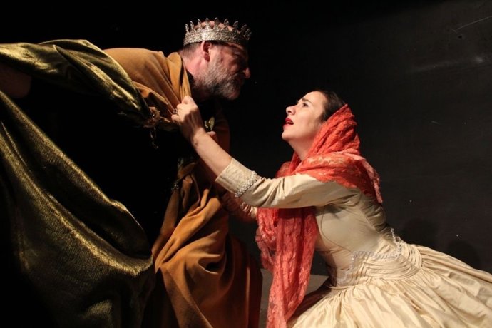 Una escena de la obra de teatro de Calderón 'El médico de su honra'