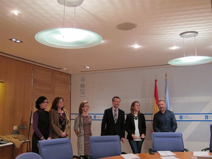 El conselleiro A.Hernández en el consello reitor da Axencia de Infraestruturas