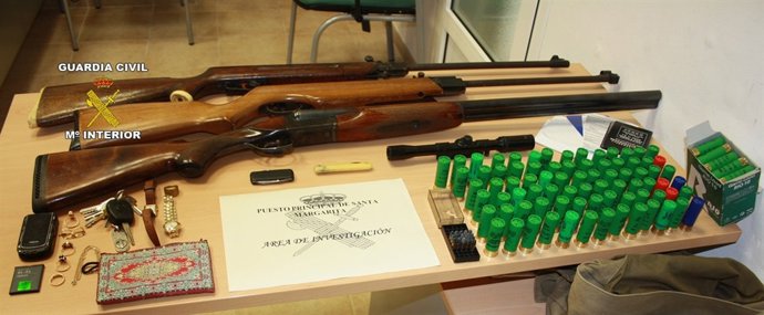 Objetos robados en viviendas de Can Picafort